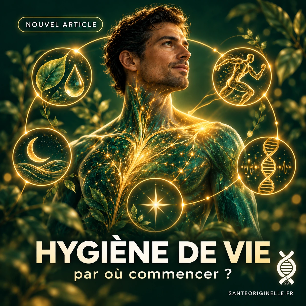 Hygiène de vie : par où commencer ? Les cinq piliers de Santé Originelle.