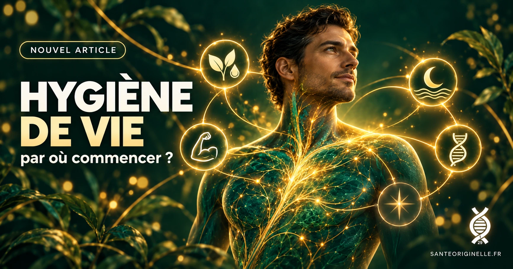 Hygiène de vie : par où commencer ? Les cinq piliers de Santé Originelle.
