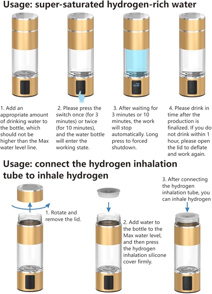 Gourde hydrogène 5000ppb Santé Originelle