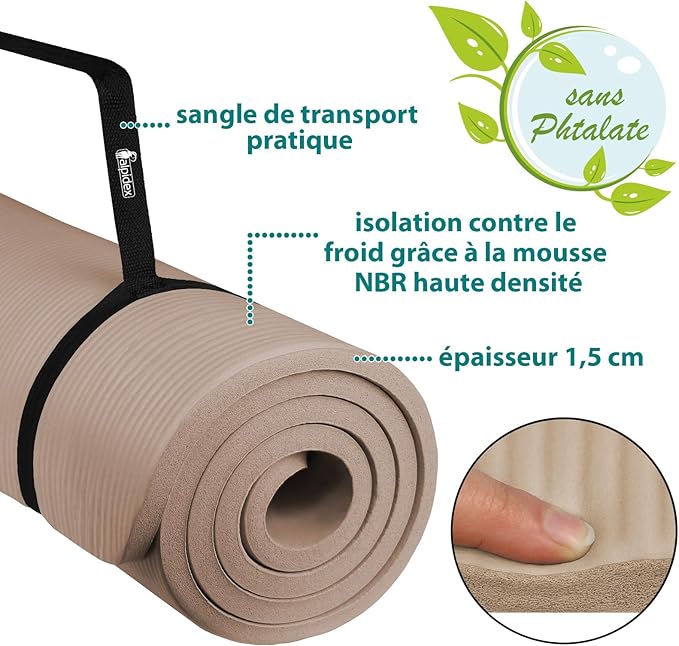 Tapis de Yoga Santé Originelle